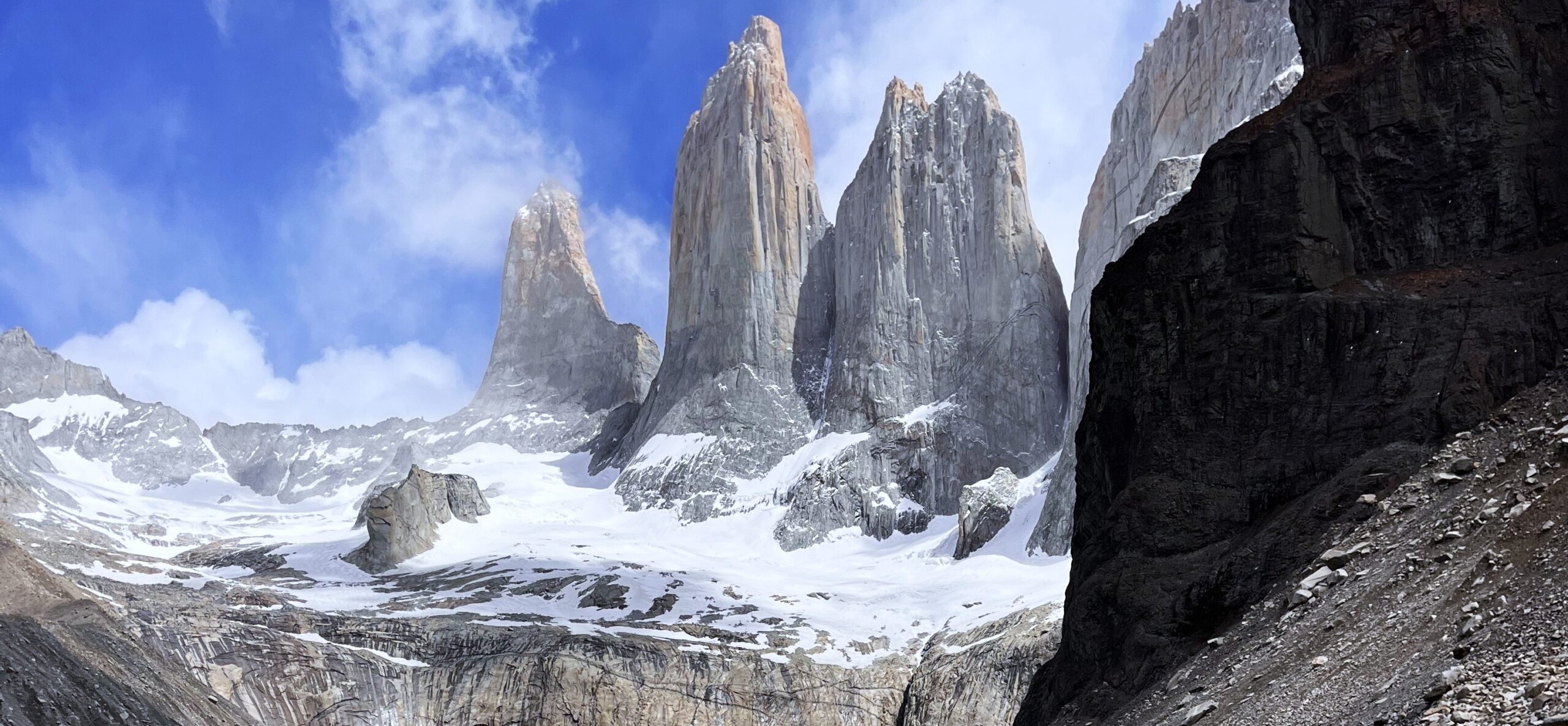 Hiking the Base of the Towers, Torres del Paine